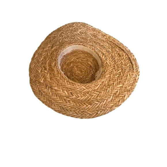 Universal Thread Woven Straw Hat With Black & White Band - Picture 4 of 5